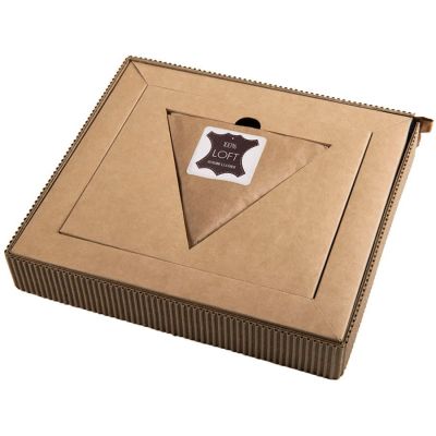 Набор подарочный LOFT: портмоне и чехол для наушников, коричневый-11