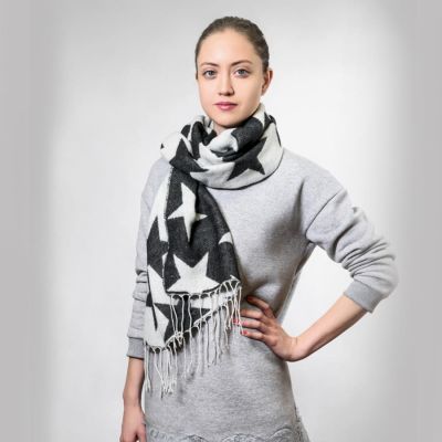Шарф 'Экзюпери', серый-1