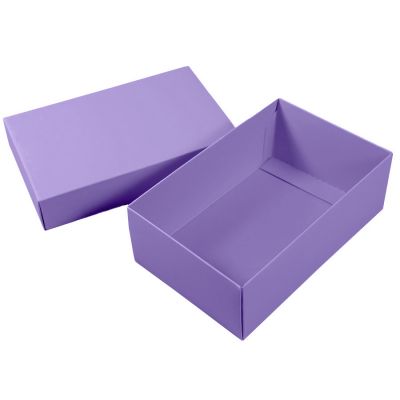 Коробка картонная, 'COLOR' 11,5*6*17 см; фиолетовый-2