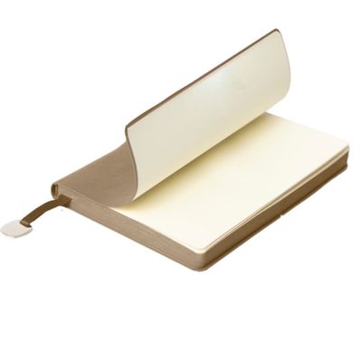 Ежедневник недатированный Fusion, А5, светло-коричневый, кремовый блок в линейку-4