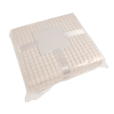 Плед фактурный IVORY', 150*200 см, акрил 260 гр/м, белый-3