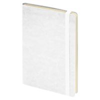 Ежедневник недатированный Boomer, А5, белый, кремовый блок, без обреза