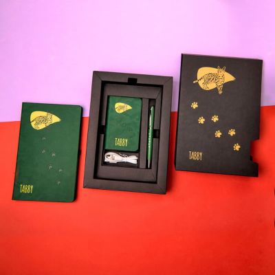 Универсальный аккумулятор 'Tabby' (5000mAh), зеленый, 7,5х12,1х1,1см-6