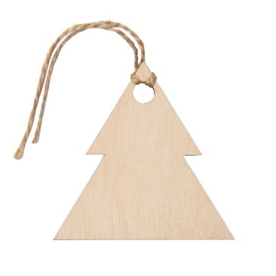 Ёлочное украшение TREE, бежевый-1