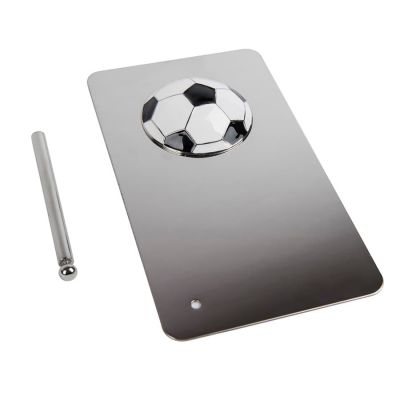 Плакетка наградная  'Футбол', серебристый-3