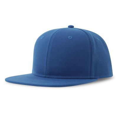Бейсболка SNAP BACK-S, 6 клиньев, пластиковая застежка, синий-0