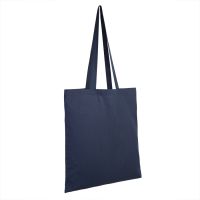Сумка для покупок из хлопка ECO, темно-синий