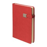 Ежедневник недатированный Linnie, формат А5, в линейку, красный