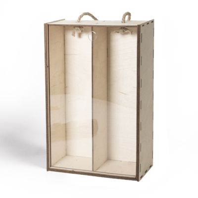 Ящик подарочный WINOTERRA размер 36 х 24,5 х 11 см, бежевый-0