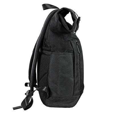 Рюкзак водостойкий'Roll', чёрный, 66х39х13 см, ткань верха:100% полиэстер, подкладка:100% полиэстер, черный-3