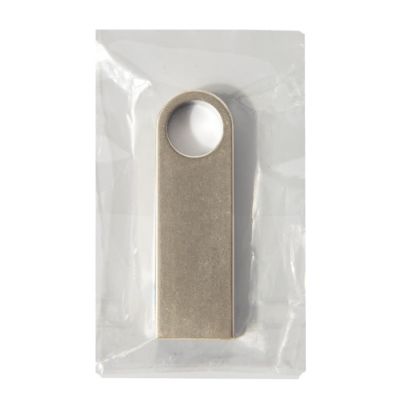 USB flash-карта SMART (16Гб), серебристая, 3,9х1,2х0,4 см, металл, серебристый-1