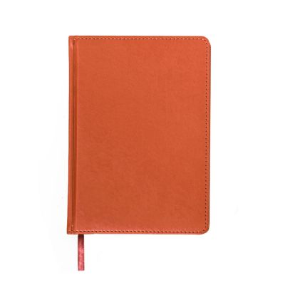 Ежедневник недатированный Campbell, формат А5,  в линейку, оранжевый-1