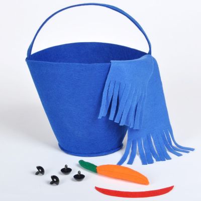 Набор для лепки снеговика УЛЫБКА, синий-1