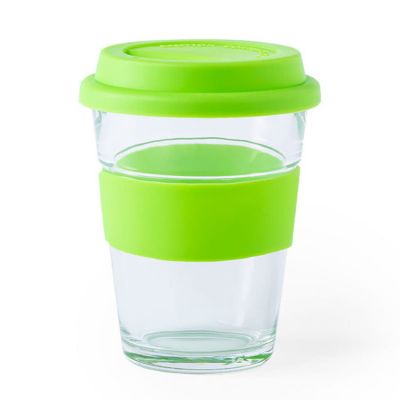 Стакан DURNOX с силиконовой крышкой, красный-1