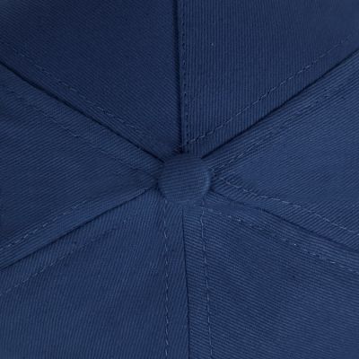 Бейсболка LIGHT, 5 клиньев,  застежка на липучке, темно-синий-5