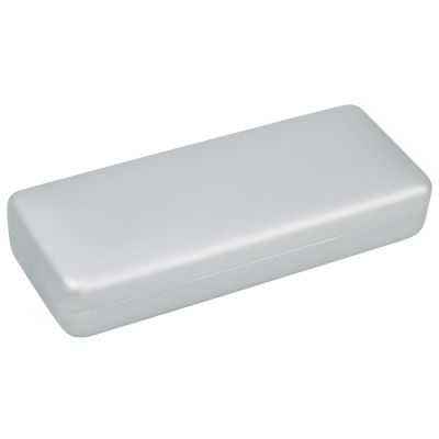 Футляр для 1-2 ручек, серебристый, PU-материал-0