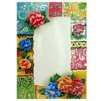 Открытка поздравительная, разные цвета