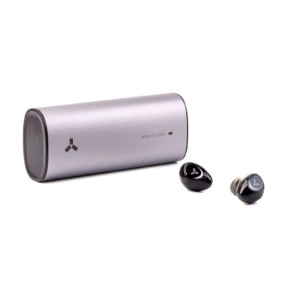 Беспроводные наушники с пауэрбанком 5000 мАч ACCESSTYLE TANGERINE TWS, серебристый-6