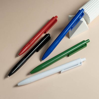 Ручка шариковая  SOFT CLICK, зеленый-1