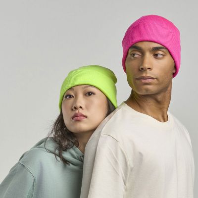 Шапка вязаная  двойная Wind-S, светло-голубой-5