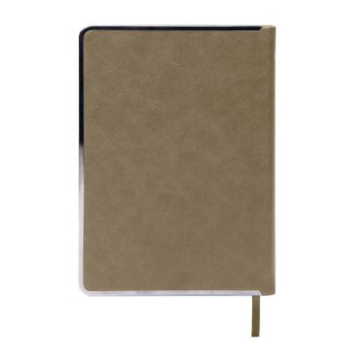 Ежедневник недатированный Montrose, формат А5, в линейку, светло-коричневый-2