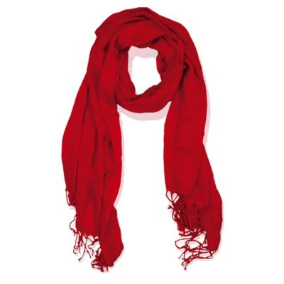 Набор подарочный CHERRYFAIRY: шарф, чайная пара, красный-3