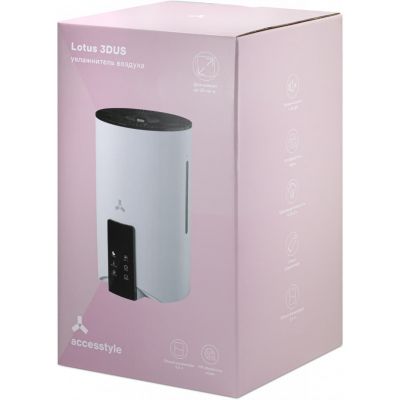 Увлажнитель воздуха ACCESSTYLE LOTUS 3DUS, белый, пластик-7