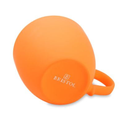 Чайная пара TENDER с прорезиненным покрытием, оранжевый-6