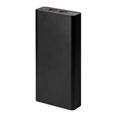 Универсальный аккумулятор Iron line 20 (20000 мАч), металл, черный, 14,7х6.6х2,7 см-0