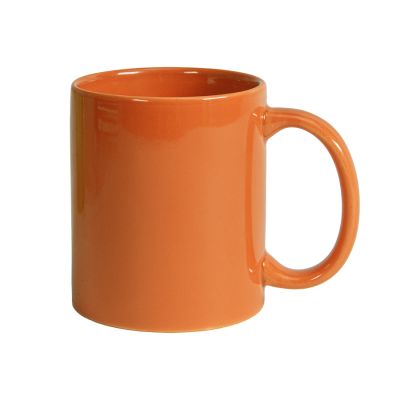 Кружка 'DECOL' для деколи, 330 мл, d=82 мм, премиум, оранжевая, оранжевый-0