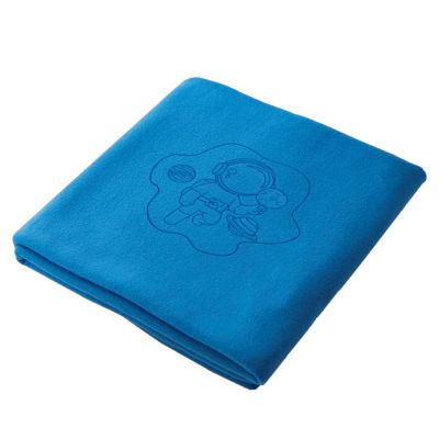 Плед COLOR, 130х150 см, флис 200 гр/м2, синий-2