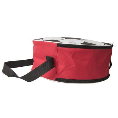 Сумка футбольная, белый, красный-1