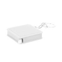 Брелок-рулетка (1 м), белый