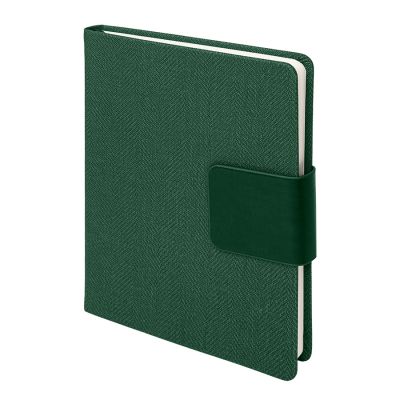 Ежедневник недатированный Mod, формат А5, в линейку, зеленый-0