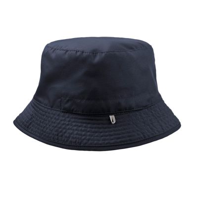 Панама BUCKET POCKET, темно-синий, серый-0