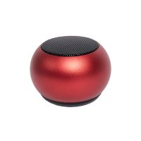 Портативная mini Bluetooth-колонка Sound Burger 'Ellipse' красная, красный