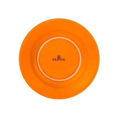 Чайная пара ICE CREAM, оранжевый, белый-5