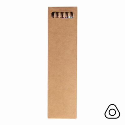 Цветные карандаши METALLIC, 6 цветов, бежевый-5