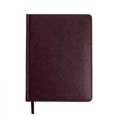 Ежедневник недатированный Joy, формат А5, в линейку, бордовый-1