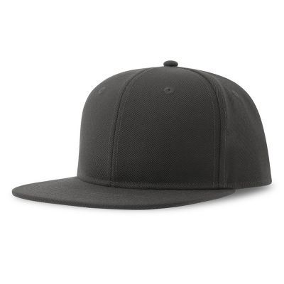Бейсболка SNAP BACK-S, 6 клиньев, пластиковая застежка, темно-серый-0