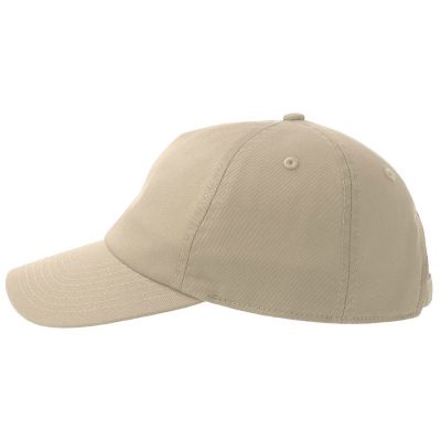 Бейсболка DAD HAT-S FIVE, 5 клиньев, металлическая застежка, бежевый-1