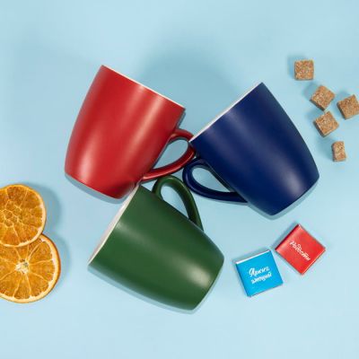 Кружка MILA, ярко-красный-1