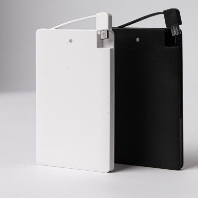 Универсальный аккумулятор Slimus 2.5 (2500 мАч), черный, 9,6х6.2х0,66 см-3