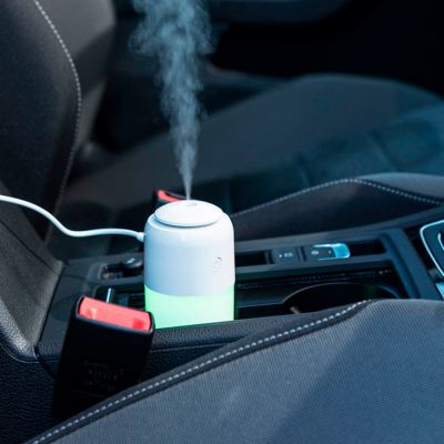 Увлажнитель воздуха TRUDY с LED подсветкой, емкость 200 мл, материал пластик, цвет белый-11