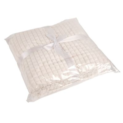 Плед фактурный IVORY', 150*200 см, акрил 260 гр/м, белый-2