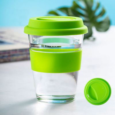 Стакан DURNOX с силиконовой крышкой, черный-4