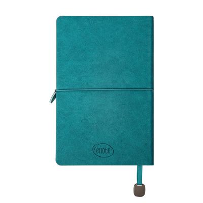 Ежедневник недатированный Fusion, А5, бирюзовый, кремовый блок в линейку-7