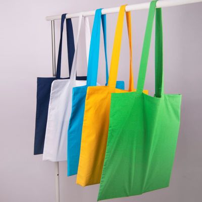 Сумка шоппер хлопковый MALL 220, желтый-3