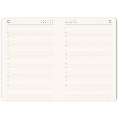 Ежедневник недатированный HAMILTON, A5, ярко-синий, кремовый блок-8