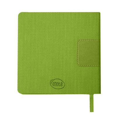 Ежедневник недатированный Scotty, А5-,  зеленое яблоко, кремовый блок, без обреза-2